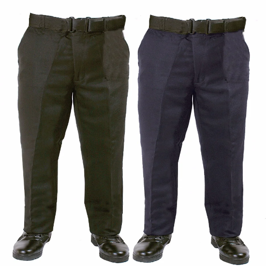 [CHP01-42-CUSTOMIZED] FIRST CLASS 100% POLYESTER TWILL WEAVE SLACKS