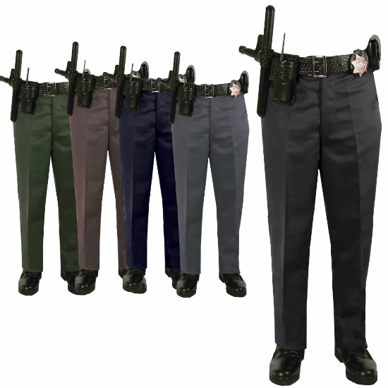 FIRST CLASS 100% POLYESTER ELASTIQUE WEAVE UNIFORM SLACKS