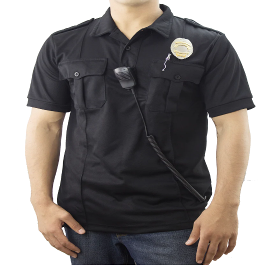 [PS204-XL-CUSTOMIZED] 100% POLYESTER PRO-DRY POLO SHIRT WITH TWO POCKETS