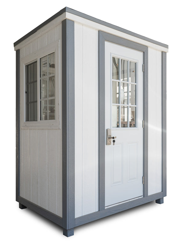 FULLY EQUIPPED PORTABLE SECURITY BOOTH