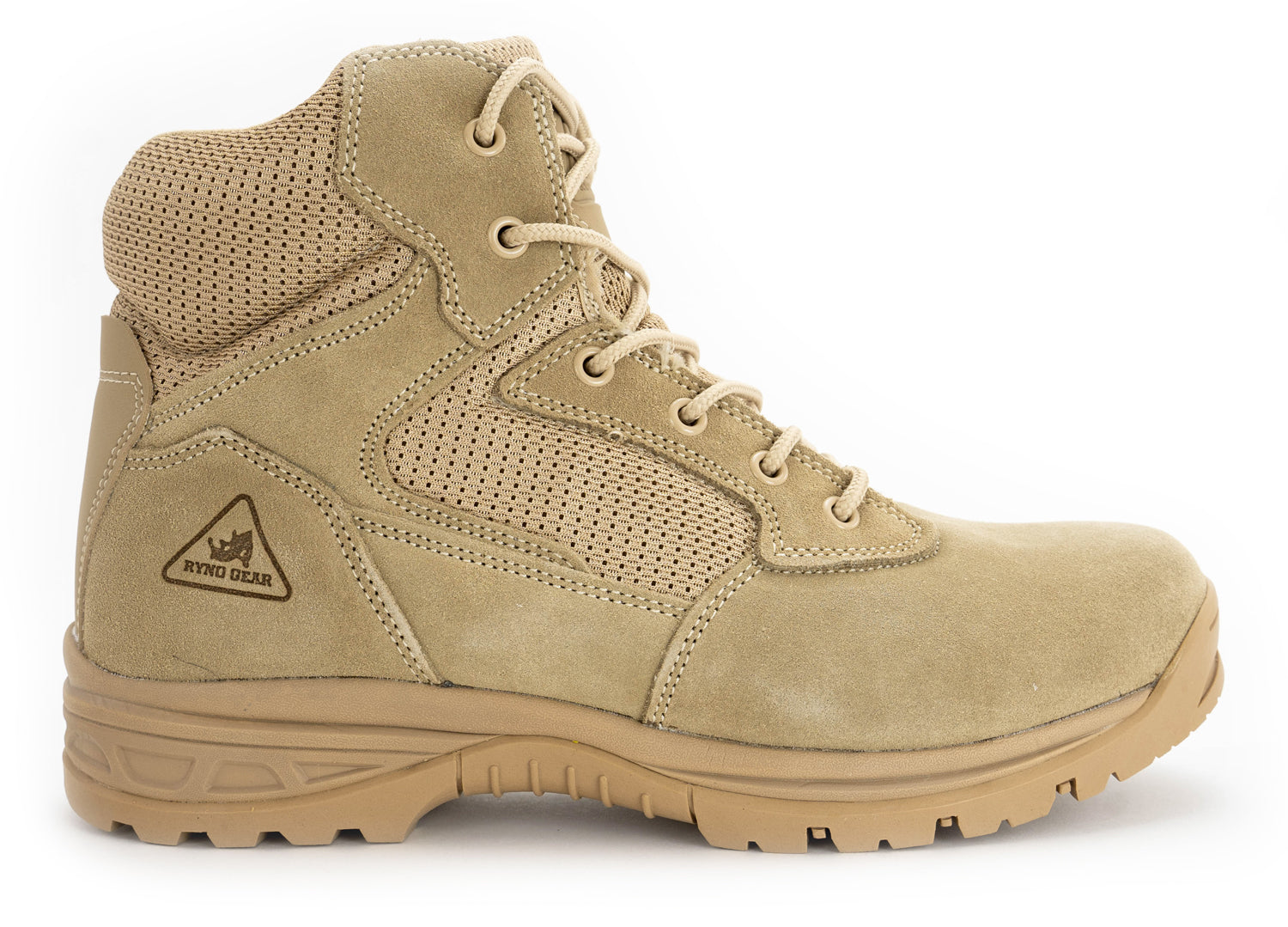 6 COOLMAX RYNO GEAR TACTICAL COMBAT BOOTS BEIGE FREE FC COOLMAX SOCKS INCLUDED First Class Uniforms