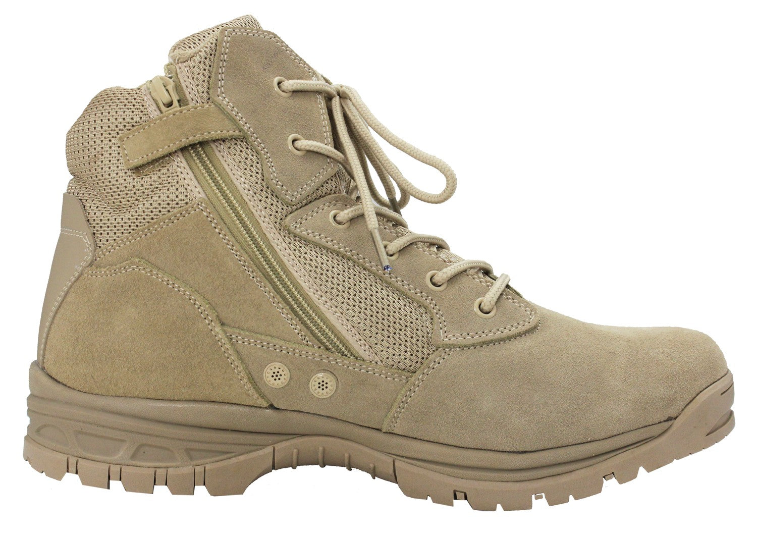 6 COOLMAX RYNO GEAR TACTICAL COMBAT BOOTS BEIGE FREE FC COOLMAX SOCKS INCLUDED First Class Uniforms