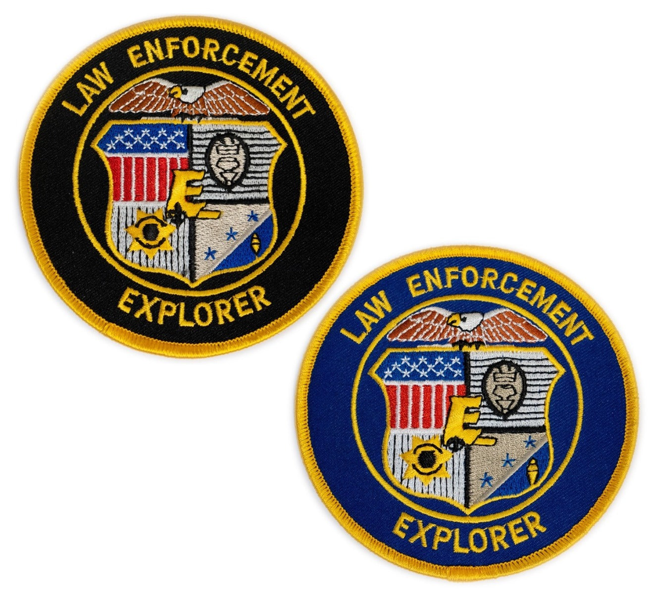 Law Enforcement Explorer Circular Patch – First Class Uniforms