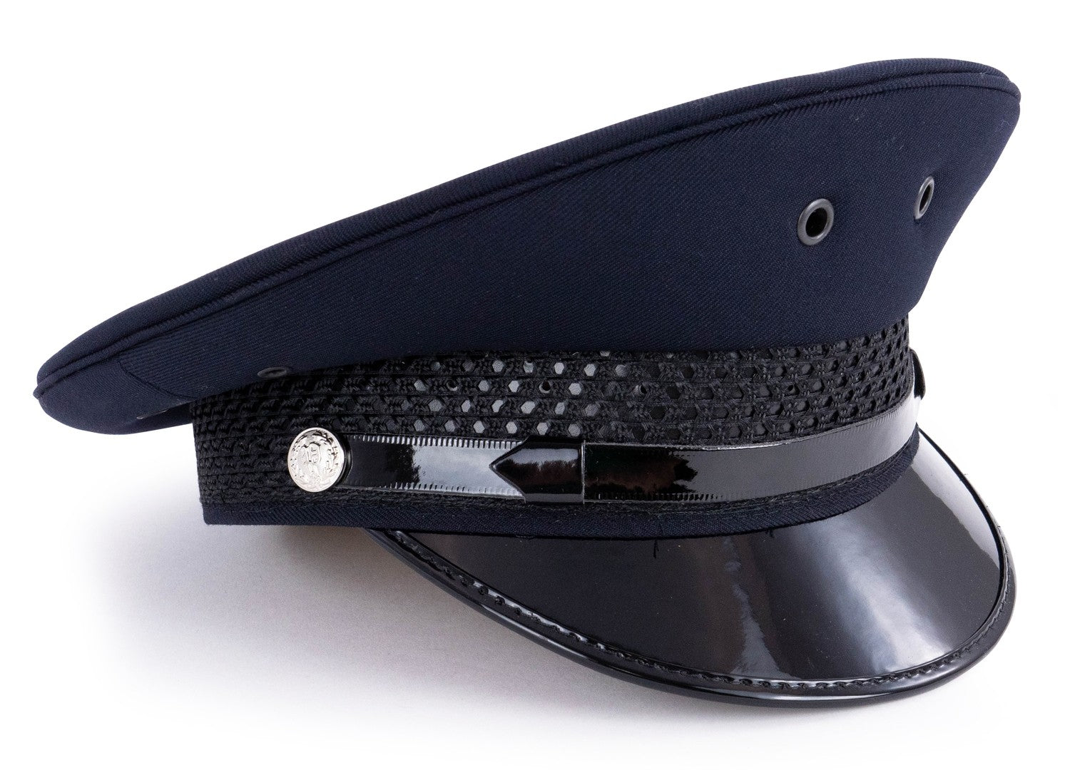 KEYSTONE UNIFORM ROUND POLICE DEPT. CAP NAVY BLUE – First Class Uniforms